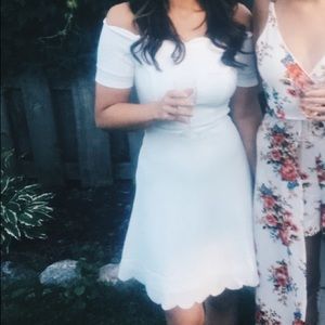 Francesca's Off the Shoulder Dress