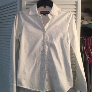 White Vineyard Vines Oxford size 0