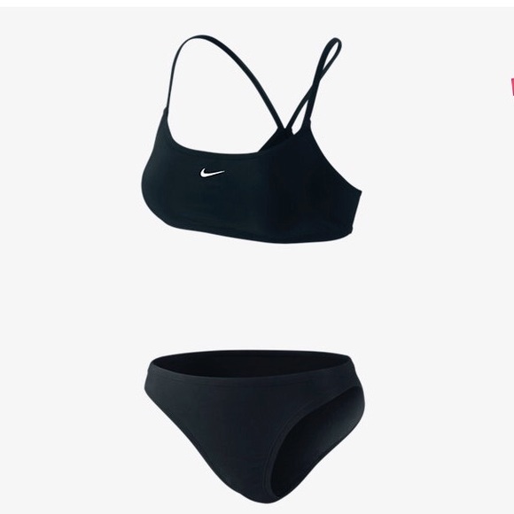Nike Nylon Core Solid Swimsuit - Picture 1 of 4