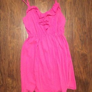 Purely pink spaghetti strap dress