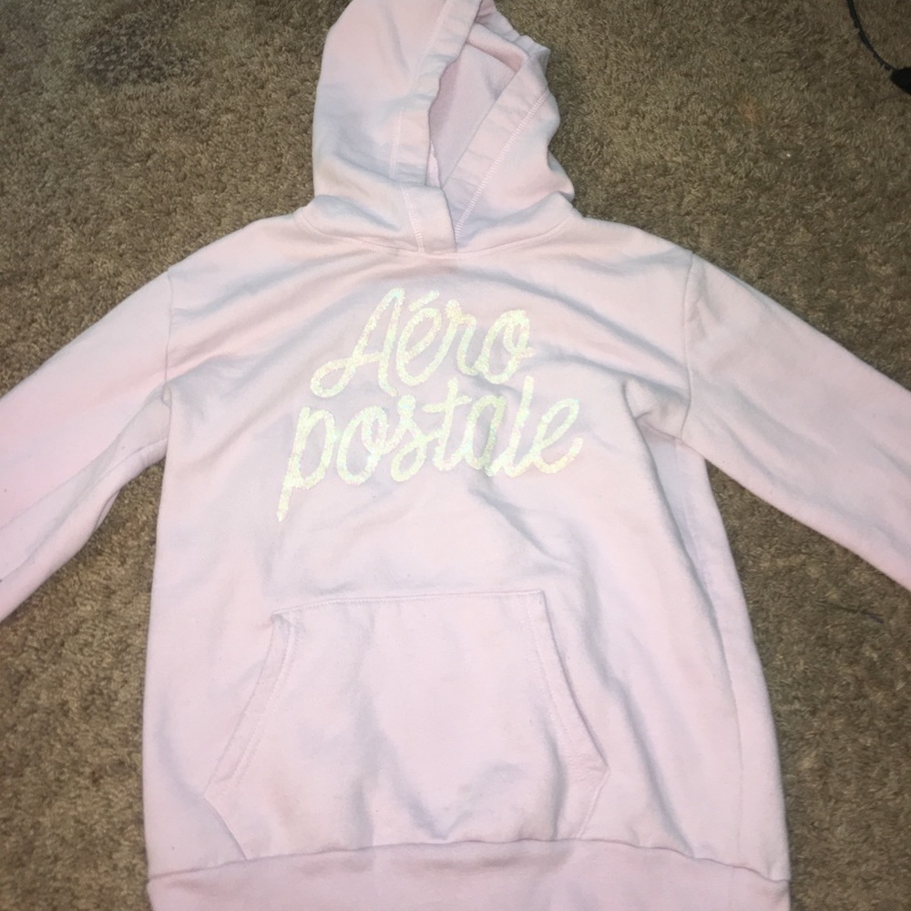 Light pink AEROPOSTALE hoodie (never worn)