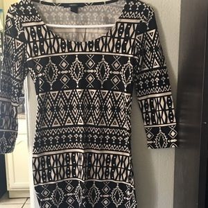 Sexy Bodycon Dress Tribal Pattern Forever 21