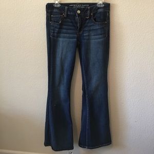 American eagle boho flare jeans