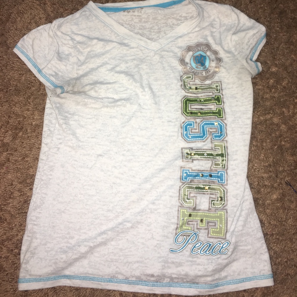 Translucent JUSTICE T-Shirt