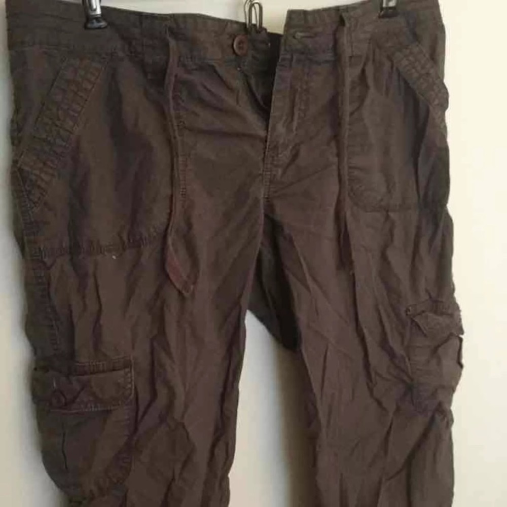 Brown Capris (Cargo)