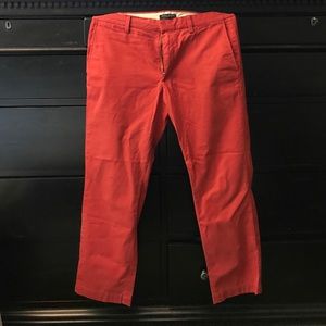 Banana Republic - Red Chinos - 34W x 30L