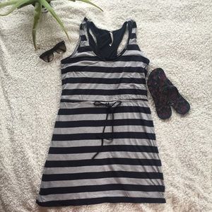 Lauren Conrad striped tank dress