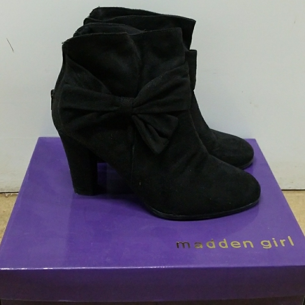 Black Suede booties