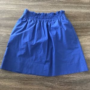 J.Crew blue skirt