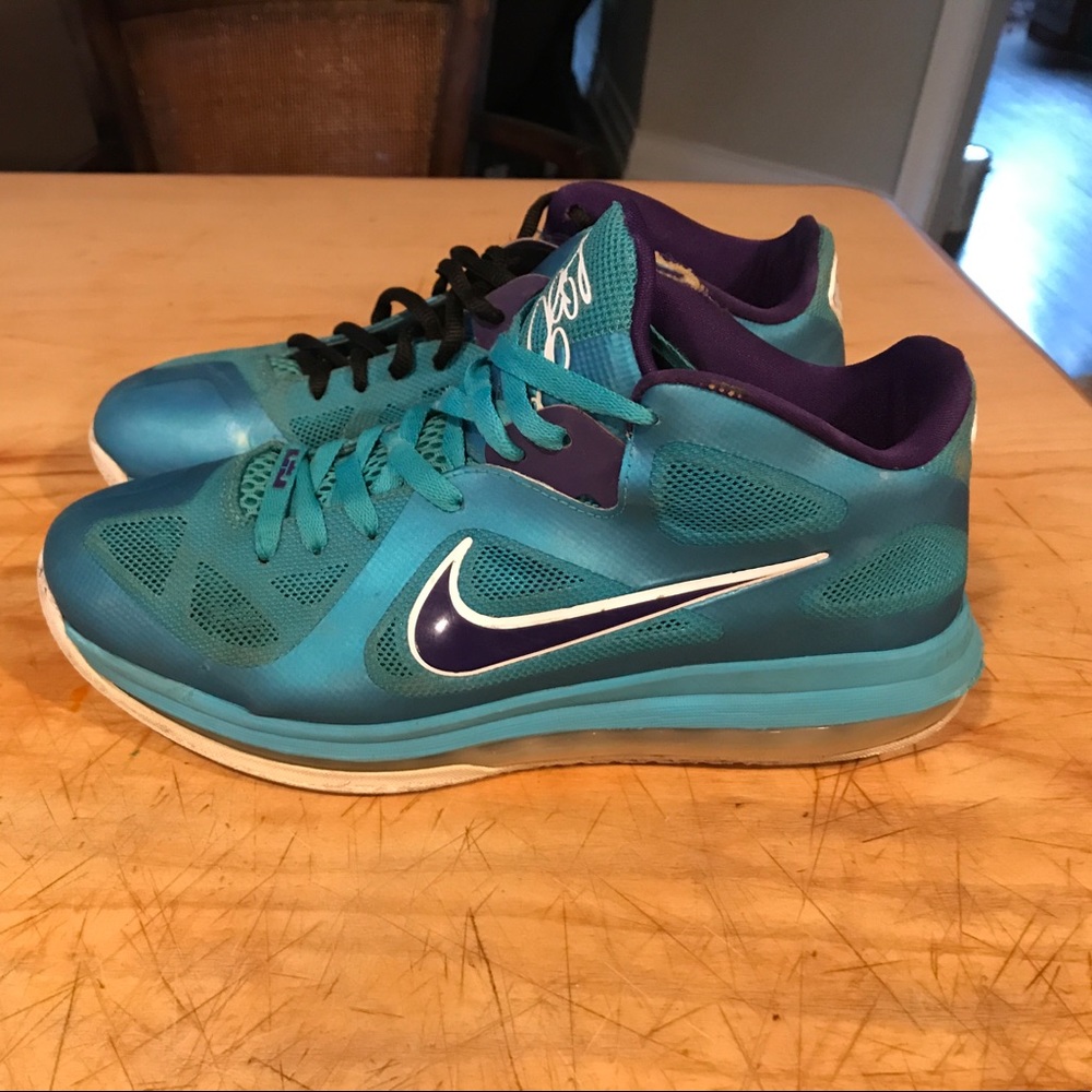 Lebron 9 hornets size 10