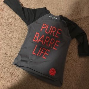Pure Barre Baseball Tee