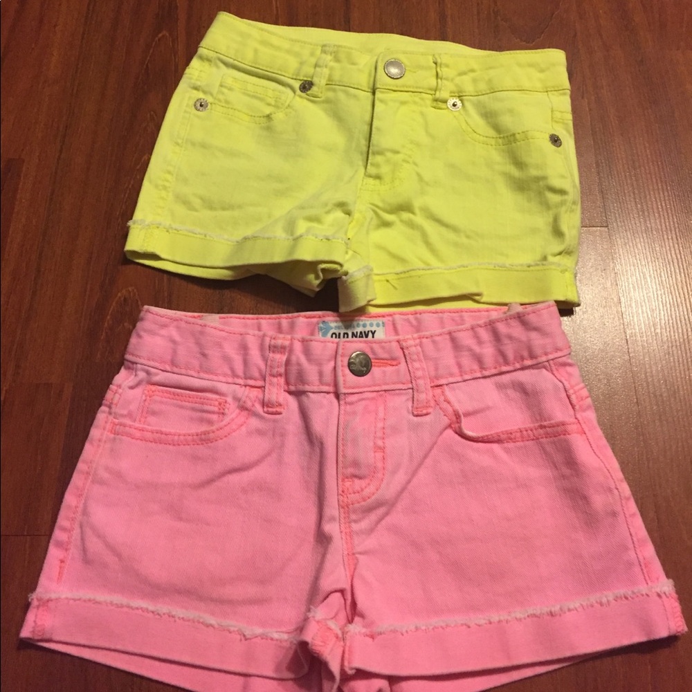 Girls shorts size medium and 8