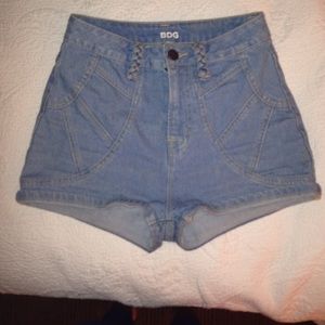 High waisted Jean Shorts