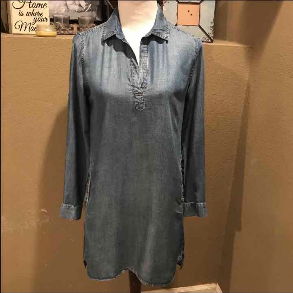 Chambray Chelsea & Violet Dress sz XS