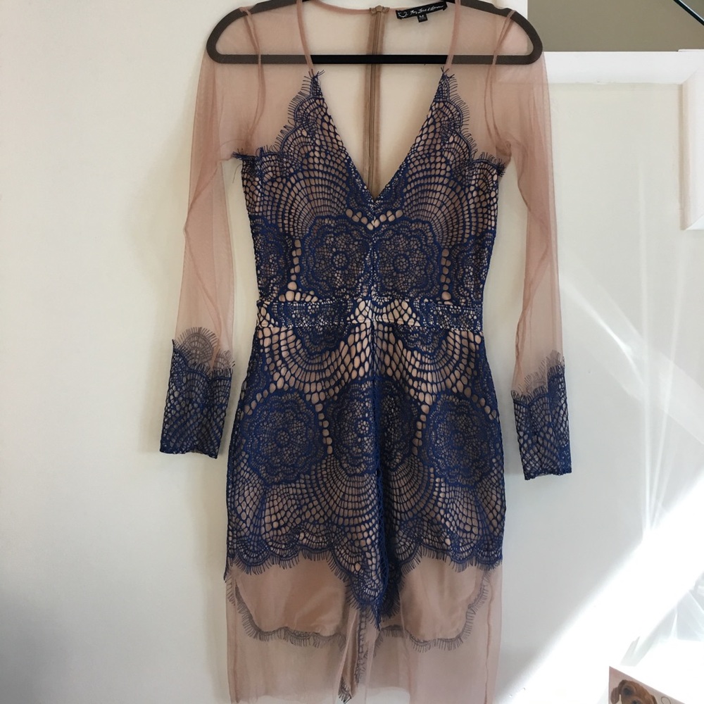 For Love and Lemons Antigua mini dress