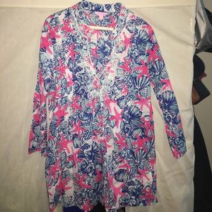 Lilly Pulitzer tunic! Size L