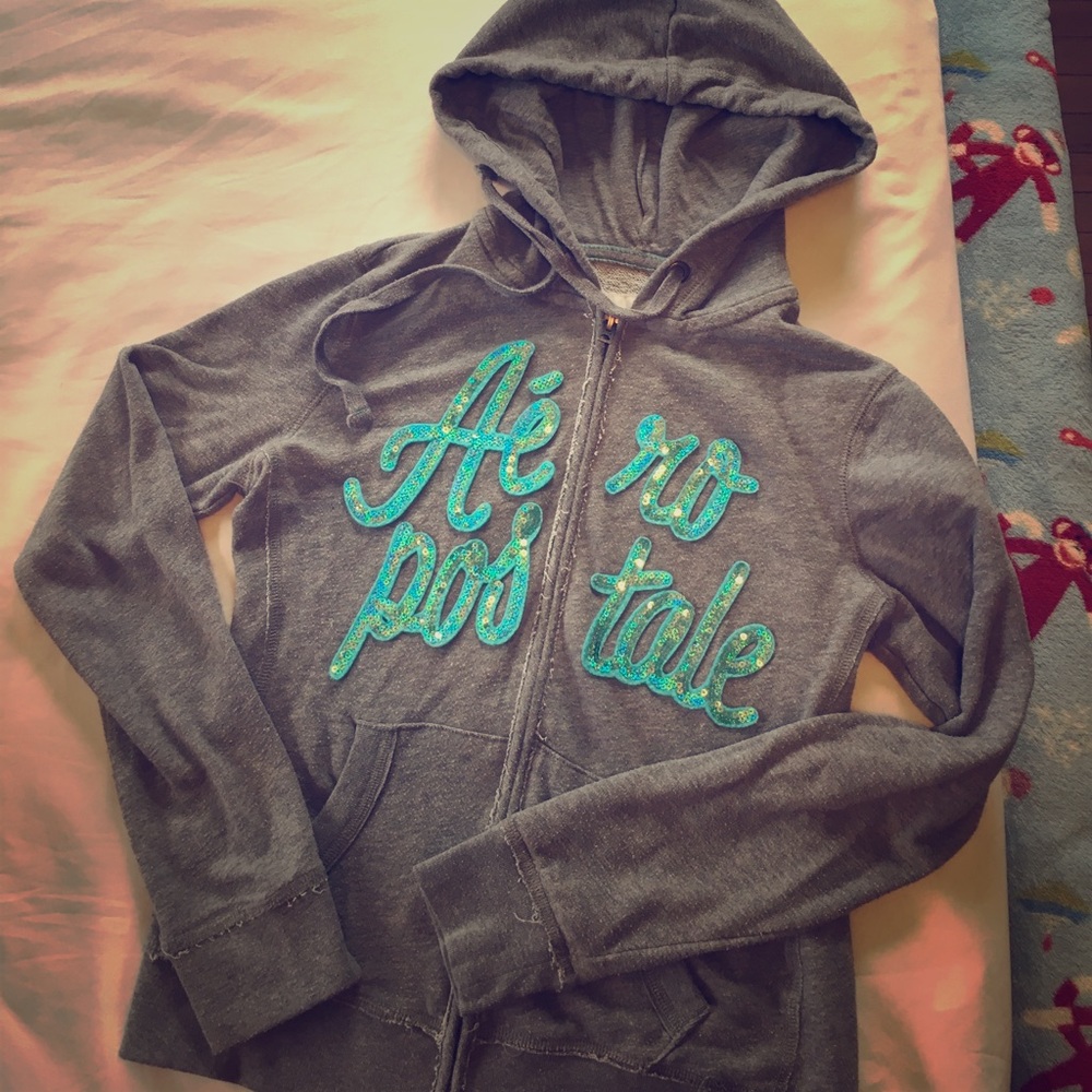 Zip front hoodie