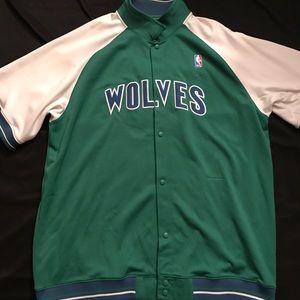 Nike T'wolves Warm-Up Jersey