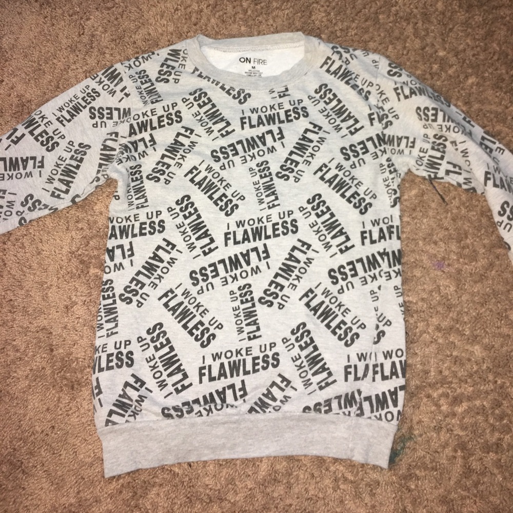 Cute "I Woke Up FLAWLESS" sweater