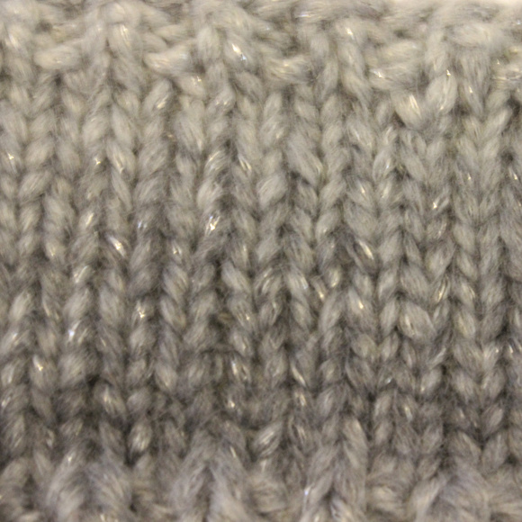 Hand-Knit Ombre Gray Coffee Cup cozy - Picture 3 of 3