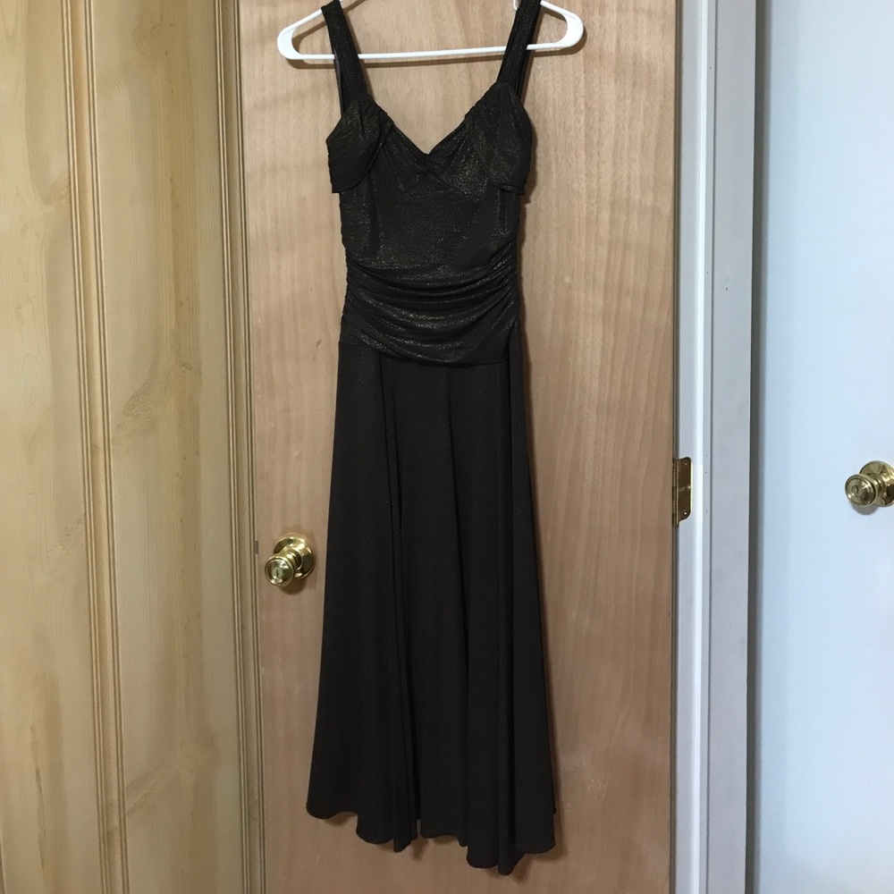 Brown BCBGMAXAZRIA dress