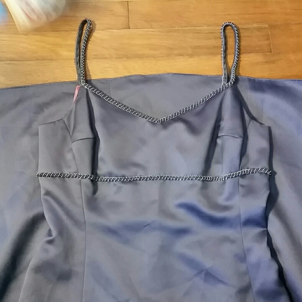 Basic grey gown- Dress It Up