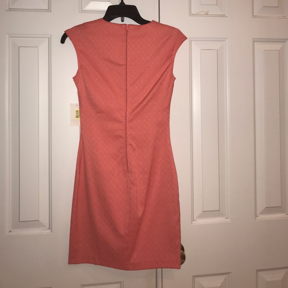 B Darlin Coral Shift Dress - Picture 2 of 4