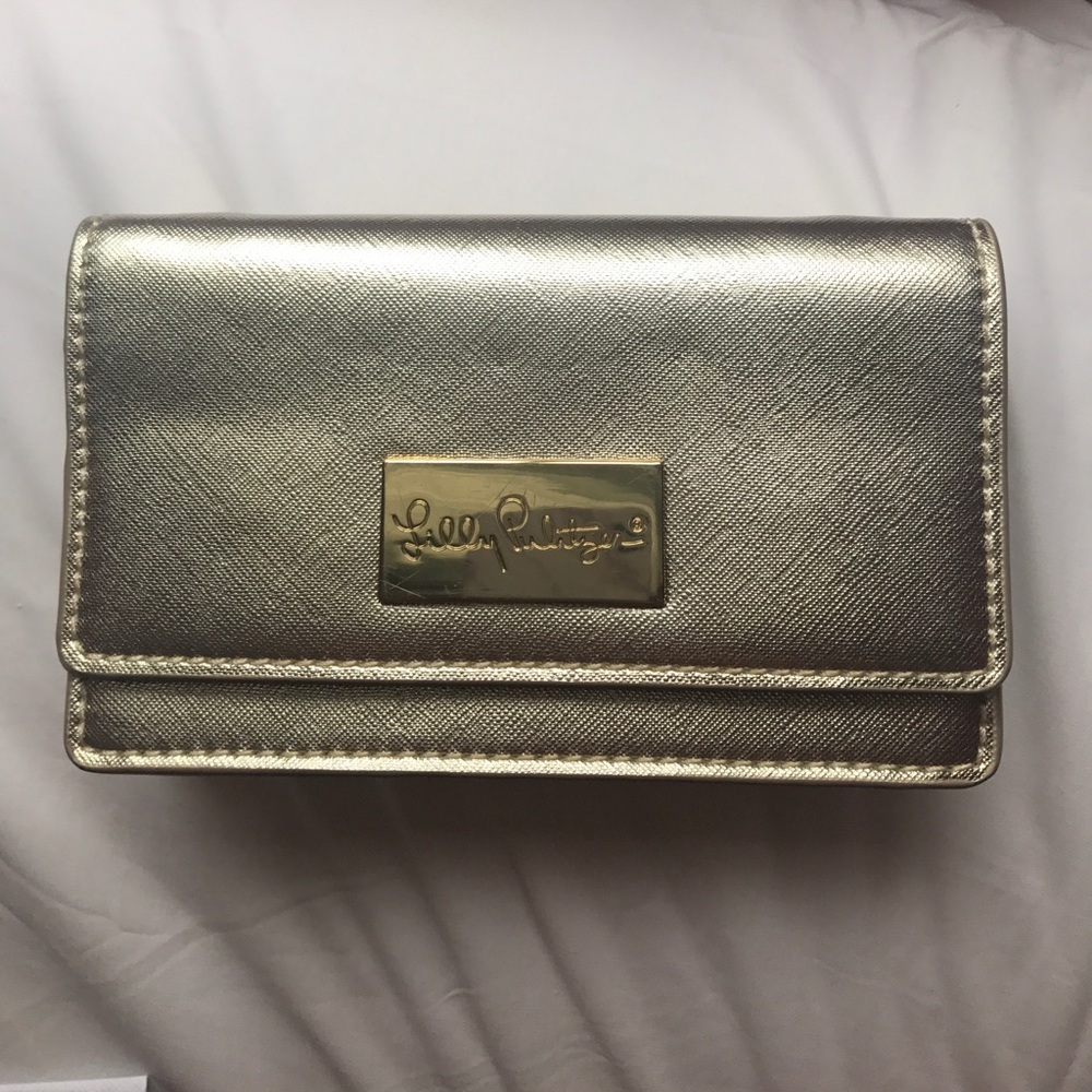 Lilly Pulitzer Gold Crossbody