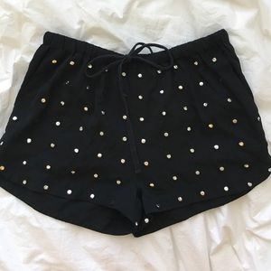 Studded shorts