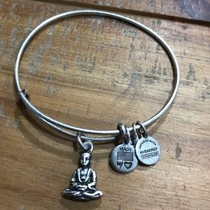 Sitting buddha Alex & Ani.