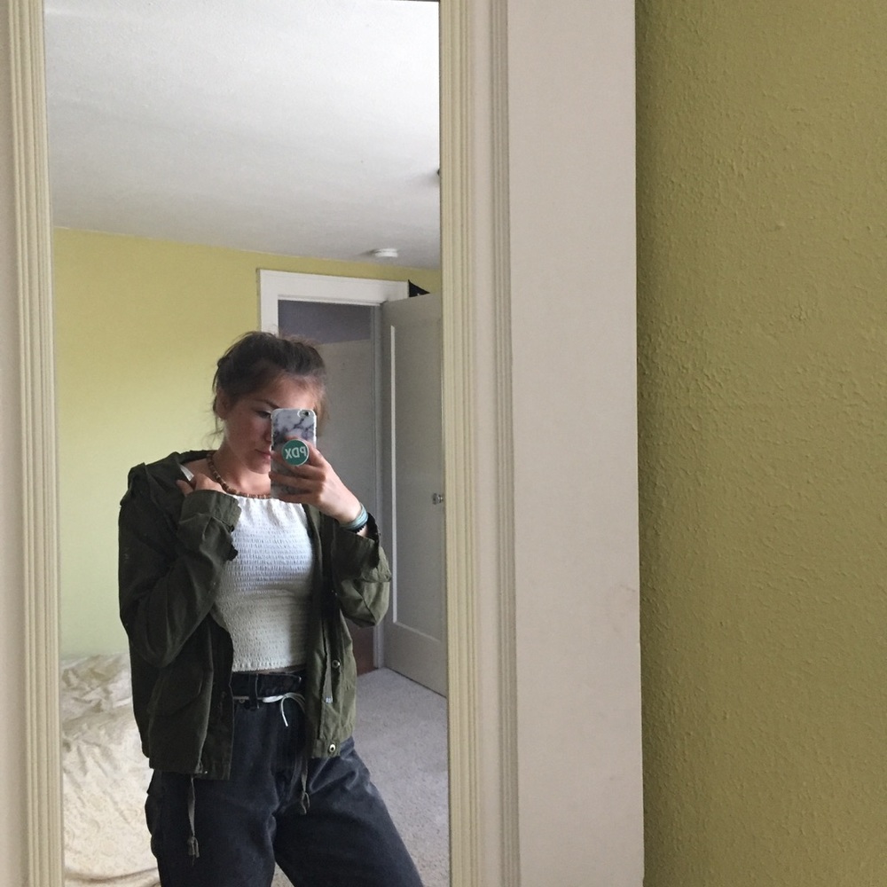 Brandy Melville olive jacket