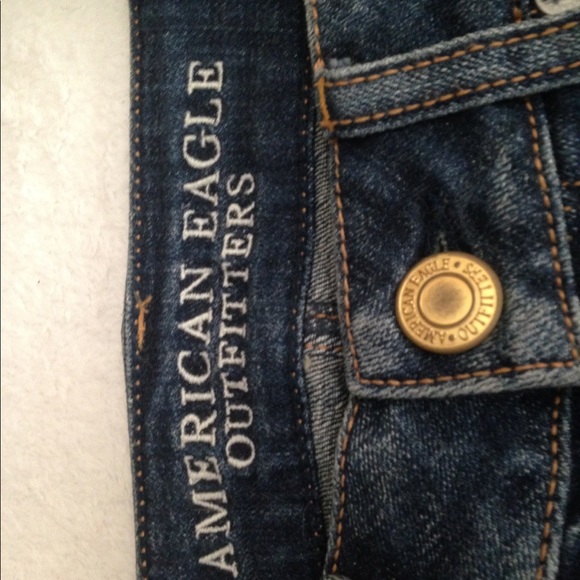 American Eagle Floral Jean Shorts Size 00 - Picture 4 of 6