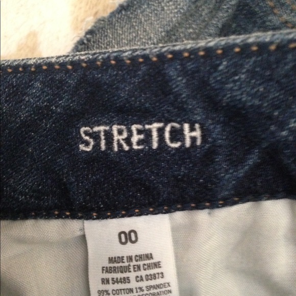 American Eagle Floral Jean Shorts Size 00 - Picture 5 of 6