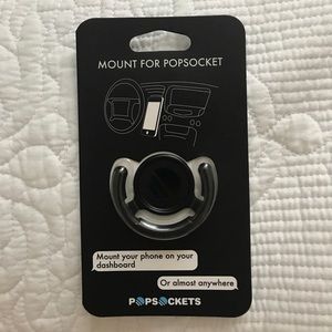 Mount for Popsocket