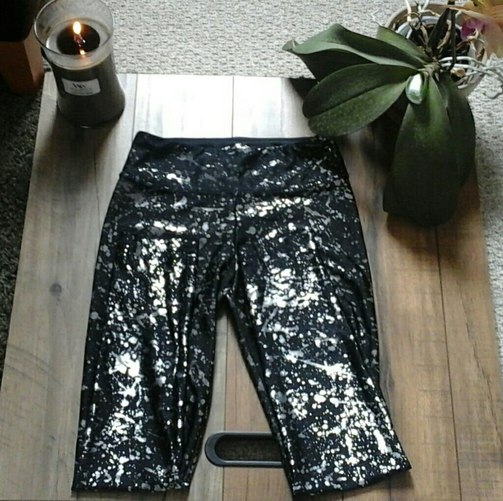 Justice Black Stretchy Leggings