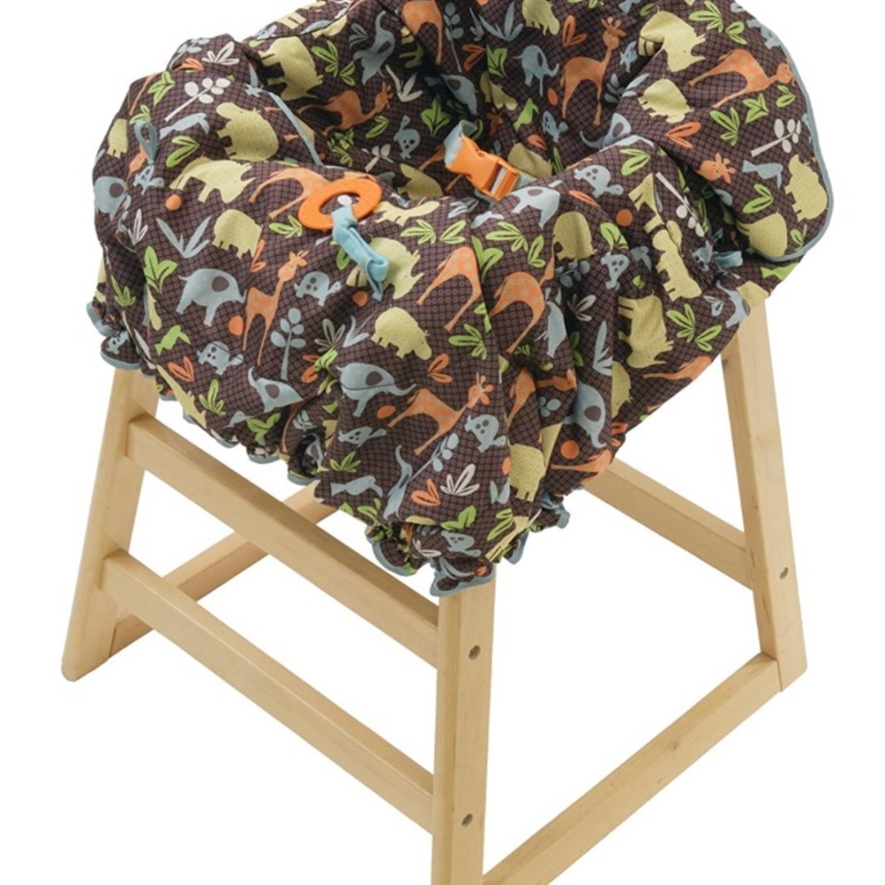 High chair and shopping cart cover