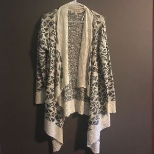 Pink Rose cardigan (L)