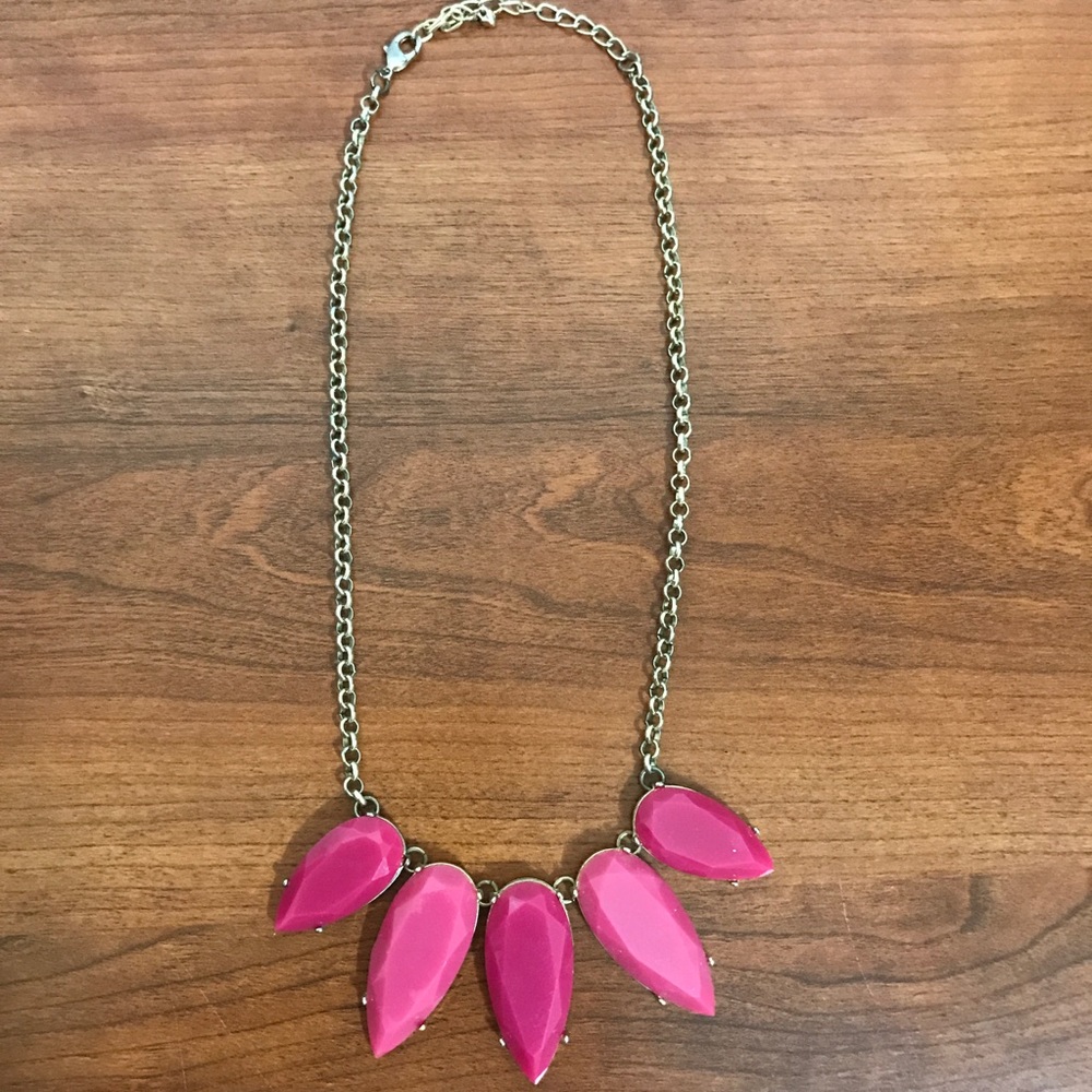 Pink and Gold Necklace