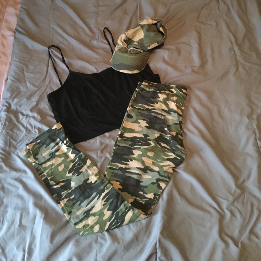 Camouflage leggings