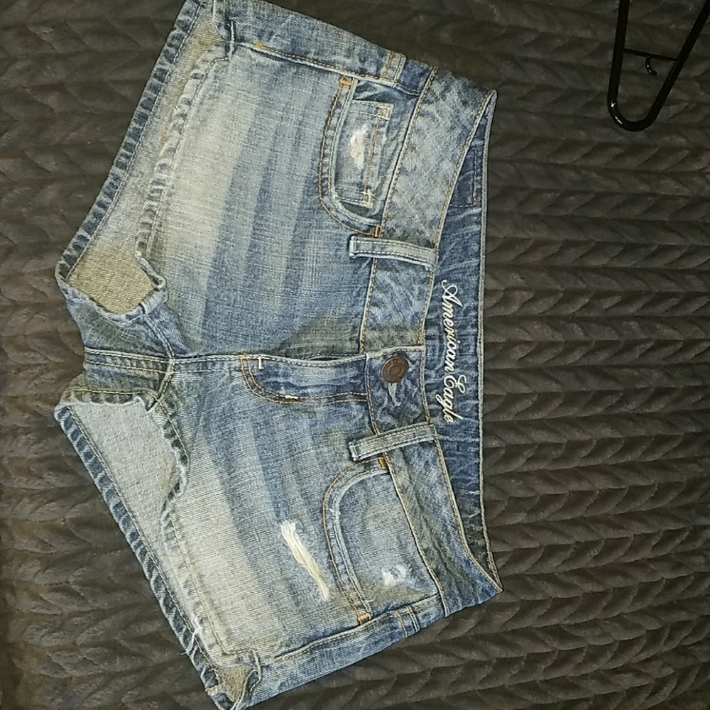 American eagle denim shorts