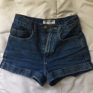 American apparel shorts