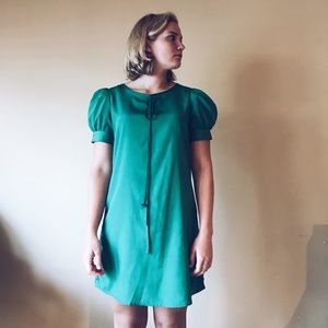 Green dress