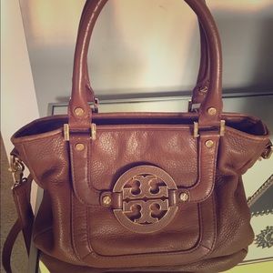 Tory Burch tan crossbody bag
