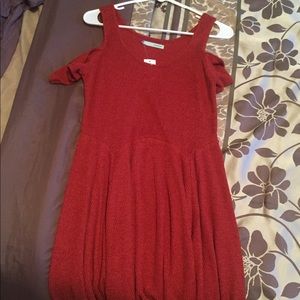 Red Skater Dress