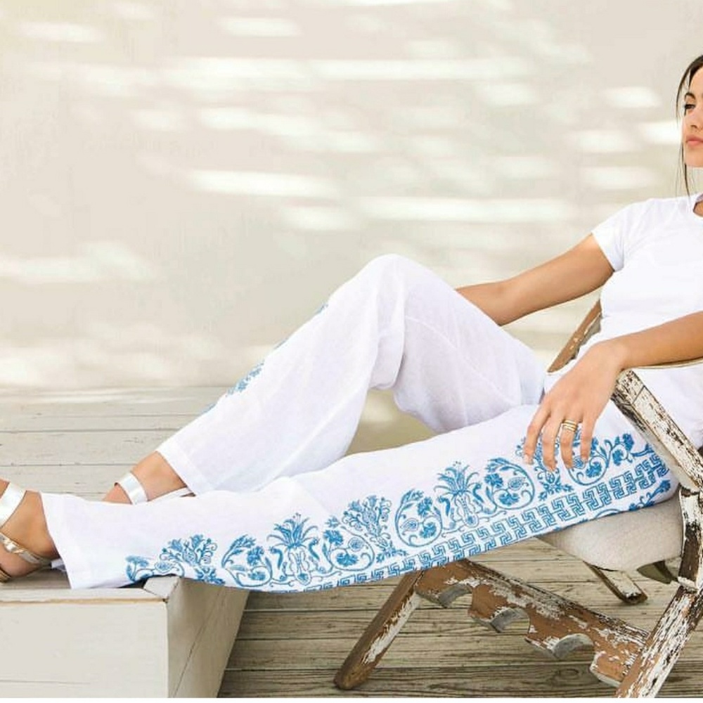Johnny Was BAJA PALAZZO PANT - Picture 5 of 5
