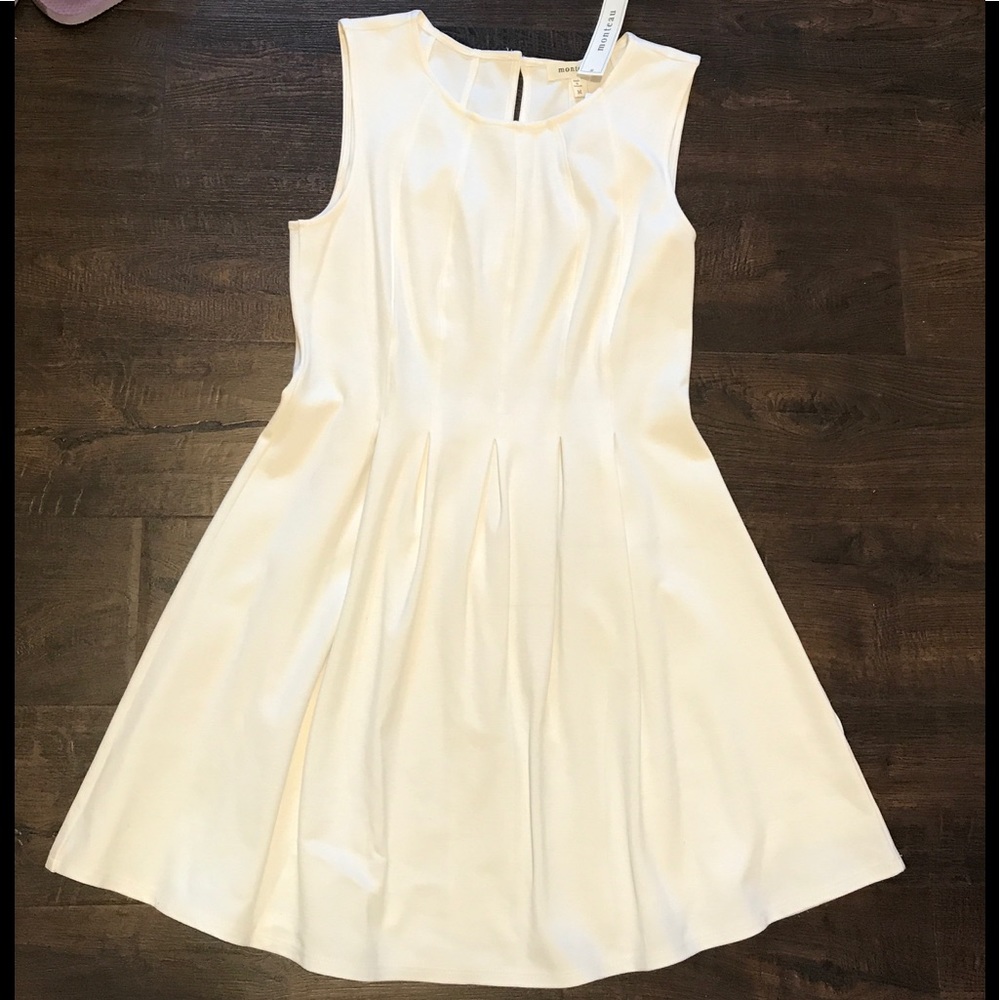 NEW White Monteau dress