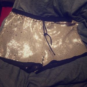 Bling sequin shorts