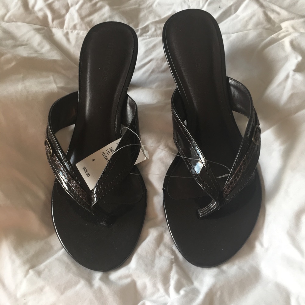 Maurice's Brown Summer Heels