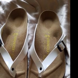 Birkenstock Shoes - White Patent Adria Birkenstocks! Birkenstock Shoes - White Patent Adria Birkenstocks!