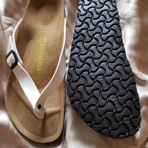 Birkenstock Shoes - White Patent Adria Birkenstocks! Birkenstock Shoes - White Patent Adria Birkenstocks!